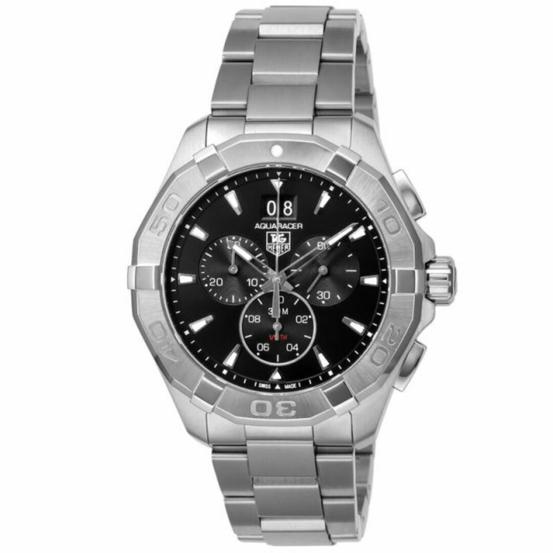 TAG Heuer(タグホイヤー)のタグホイヤー Tag Heuer 腕時計 メンズ Aquaracer CAY1110.BA0927 ブラック メンズの時計(腕時計(デジタル))の商品写真