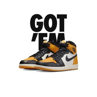 ナイキ(NIKE)のNIKE AIR JORDAN1 HIGH OG TAXI 28 us10(スニーカー)