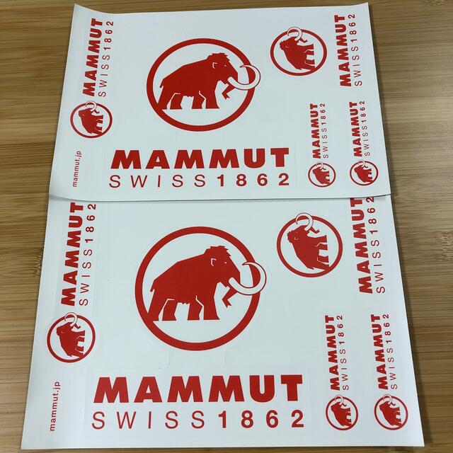 Mammut(マムート)の【非売品】MAMMUT ステッカー　2枚 エンタメ/ホビーのコレクション(ノベルティグッズ)の商品写真