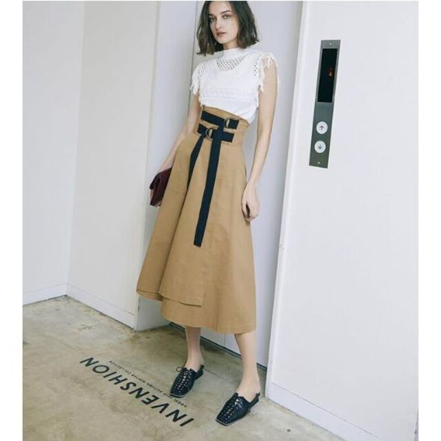 アメリヴィンテージ  DOUBLE TAPE BELT SKIRT