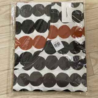 マリメッコ(marimekko)の新品　未開封　マリメッコ marimekko エプロン ラシィマット グレー(その他)