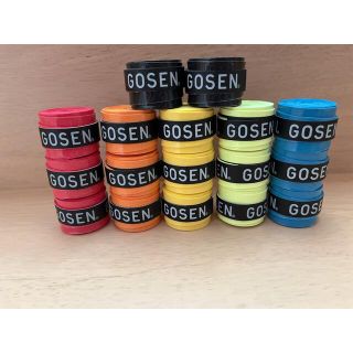 ゴーセン(GOSEN)のGOSEN グリップテープ 17個★迅速発送 アソート ✳︎色変更可 ゴーセン(その他)