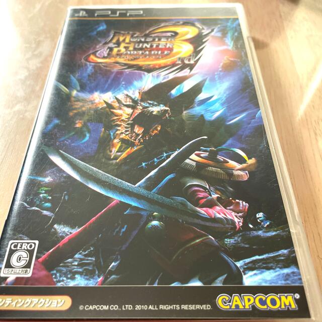 CAPCOM(カプコン)のPSP モンスターハンター3rd エンタメ/ホビーのゲームソフト/ゲーム機本体(その他)の商品写真