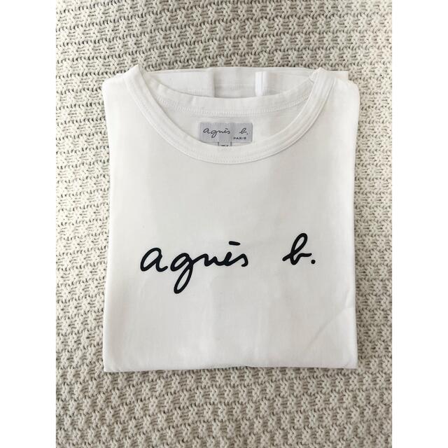 agnes b.(アニエスベー)のAgnes b. アニエスベー　ロゴTシャツ レディースのトップス(Tシャツ(半袖/袖なし))の商品写真