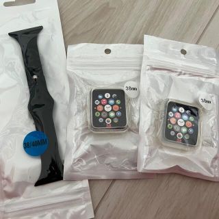 アップルウォッチ(Apple Watch)の【新品未使用】アップルウォッチ 38mm セット販売(腕時計)