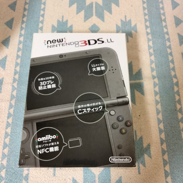 「Newニンテンドー3DS LL メタリックブラック」美品 | フリマアプリ ラクマ