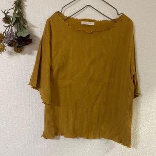 ショコラフィネローブ(chocol raffine robe)のショコラフィネローブ　半袖トップス(Tシャツ(半袖/袖なし))