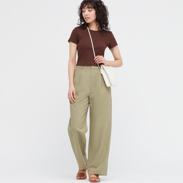 UNIQLO(ユニクロ)のUNIQLO/リネンブレンドセットアップ レディースのレディース その他(セット/コーデ)の商品写真