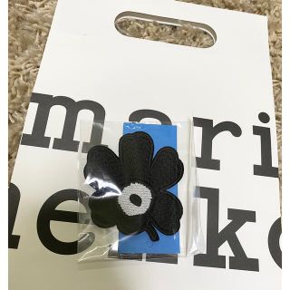 マリメッコ(marimekko)のマリメッコ　ウニッコワッペン(各種パーツ)