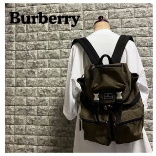 バーバリー(BURBERRY)の【限界値下げ＊早い物勝ち】バーバリーバックパック　Burberry  希少美品(リュック/バックパック)