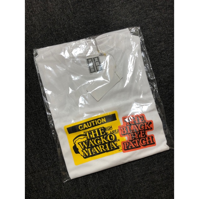 【新品】Wacko Maria BLACK EYE PATCH ロゴTシャツTシャツ/カットソー(半袖/袖なし)