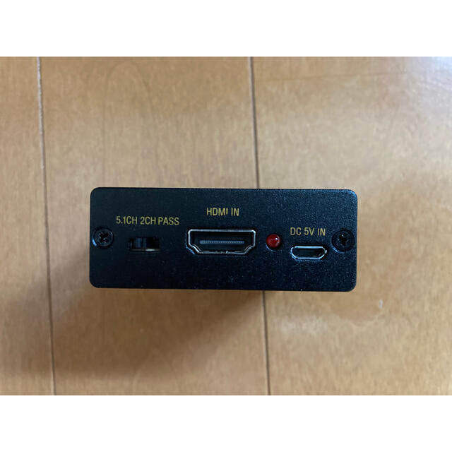 HDMI 音声分離機 4K オーディオ分離 ps4対応 HDMI 光デジタル スマホ/家電/カメラのPC/タブレット(PC周辺機器)の商品写真