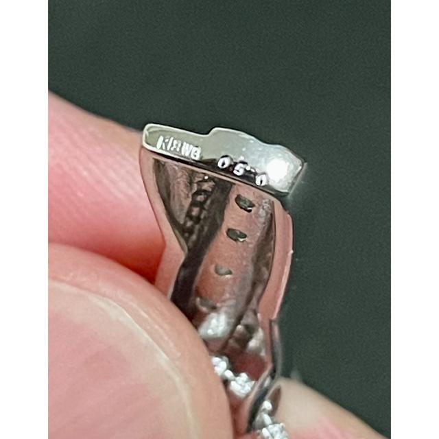 専用！　K18WG  ダイヤモンド1.40ct  インフィニティ ネックレス