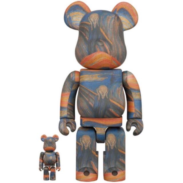 BE@RBRICK Edvard Munch 100％＆400％