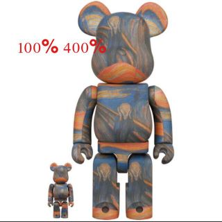 メディコムトイ(MEDICOM TOY)のBearbrick Edvard Munch ”Scream” 100＆400(その他)