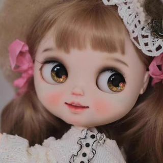 カスタムブライス カスタムドール 海外作家様 かわいい きれい 幼い (人形)