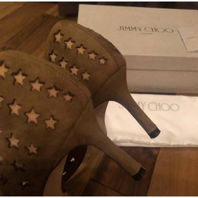 JIMMY CHOO ジミーチュウ ハイヒール パンチング 星 ピンク 24cm