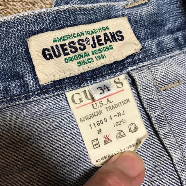 GUESS(ゲス)のGUESS JEANS U.S.A. デニムショーツ 34 メンズのパンツ(ショートパンツ)の商品写真