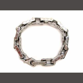 Louis Vuitton Monogram chain bracelet (M00308, M00309)