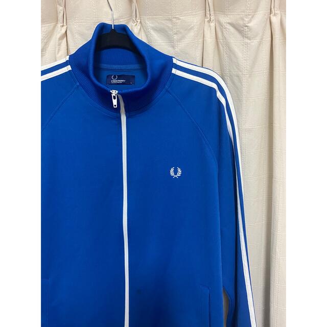 希少　FRED PERRY トラックジャケット　ジャージ　ベロア　パープル　S