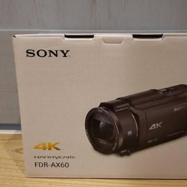 着後レビューで 送料無料】 SONY ソニー - SONY FDR-AX60 ブラック新品