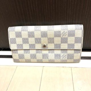 ルイヴィトン(LOUIS VUITTON)の△LOUIS VUITTON ルイヴィトン アズール 長財布 ポルトフォイユサラ(財布)