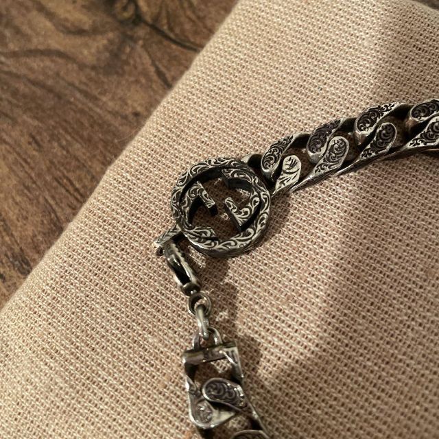 グッチ GUCCI ブレスレット インターロッキングG シルバー