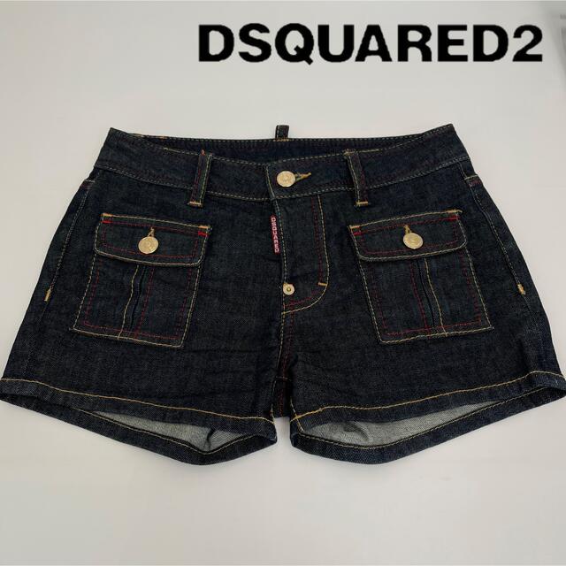豪華 - DSQUARED2 DSQUARED2 4ポケット　ショートパンツ　36 デニム ショートパンツ