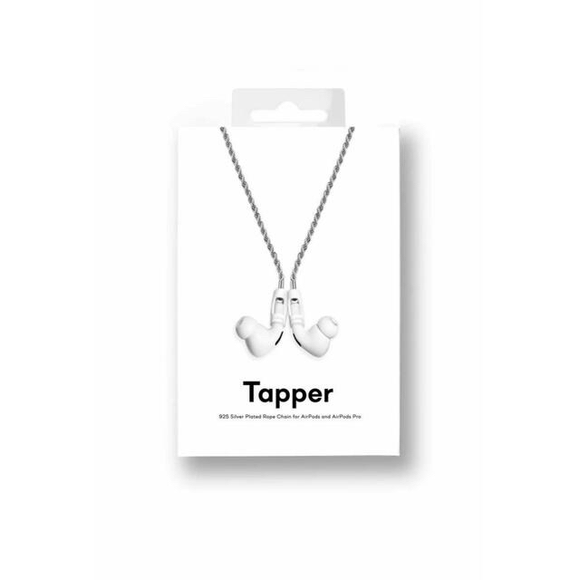 Tapper Rope Chains For AirPods925 Silver