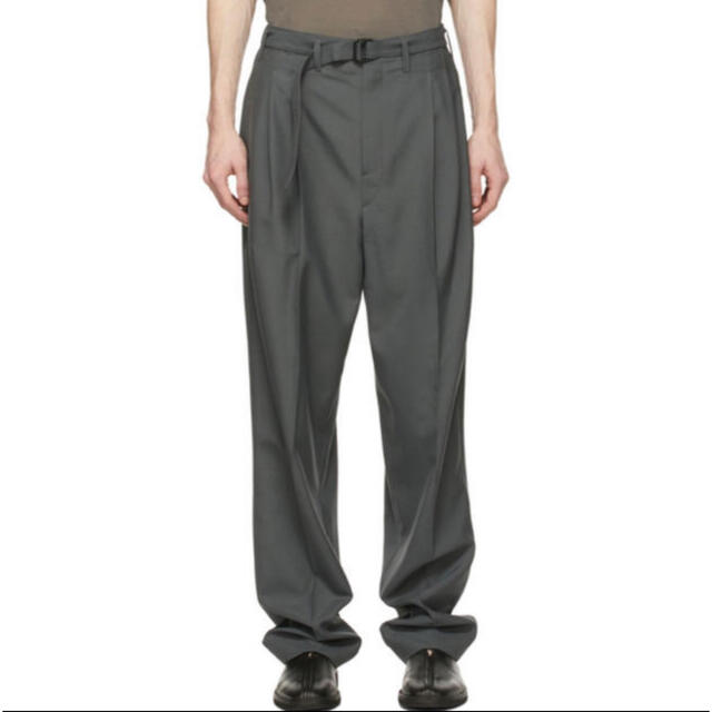 LEMAIRE(ルメール)のLEMAIRE 21ss BELTED PLEAT PANTS メンズのパンツ(スラックス)の商品写真