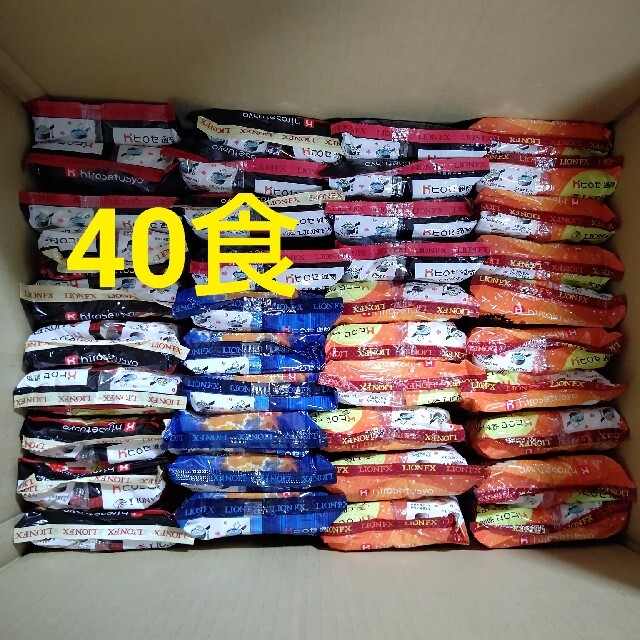 即席ラーメン ヒロセ通商 40食セット+α 食品/飲料/酒の加工食品(インスタント食品)の商品写真