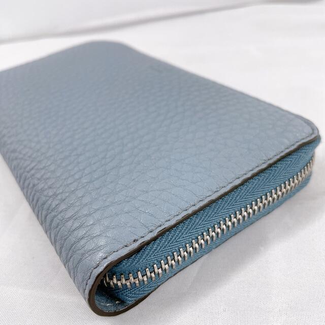 フェンディ FENDI ジップアラウンド 長財布 ライトブルー 8M0299 - 財布