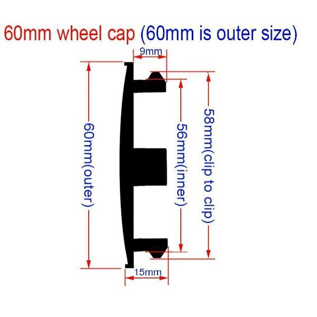 日産(ニッサン)のニスモ 日産 ホイールセンターキャップ 台座付 60mm クローム 4個セット 自動車/バイクの自動車(車外アクセサリ)の商品写真