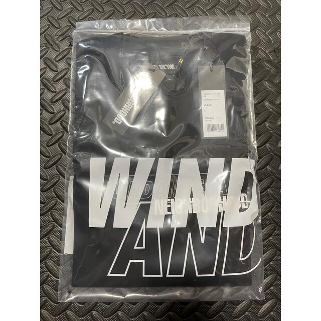 NEIGHBORHOOD WIND AND SEA タオル 大 黒 新品未開封-