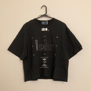 カラー(kolor)の【美品】kolorレディース刺繍Tシャツ(Tシャツ(半袖/袖なし))