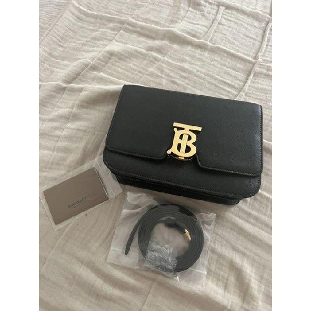 BURBERRY【値下げ中】 バーバリー レザー スモール TBバッグ