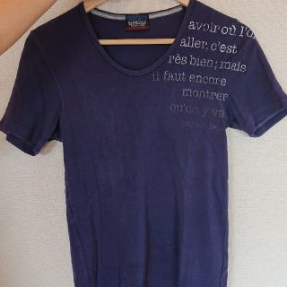 ニコルクラブフォーメン(NICOLE CLUB FOR MEN)のニコルクラブフォーメン Tシャツ(ネイビー サイズ46)(Tシャツ/カットソー(半袖/袖なし))