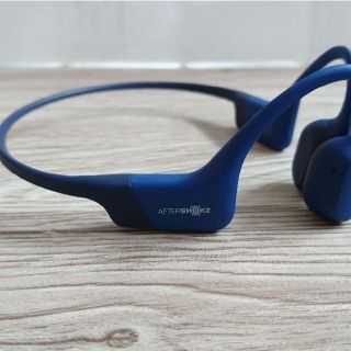 しんのししゃも様 専用AfterShokz Aeropex AS800　青(ヘッドフォン/イヤフォン)