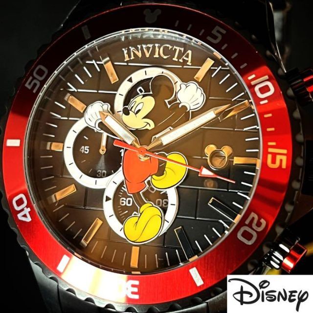 Disney】INVICTA/新品未使用/ミッキー マウス/メンズ腕時計 kenza.re