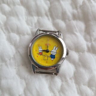 【ジャンク品】miffy 子供用腕時計　ベルトなし(腕時計)