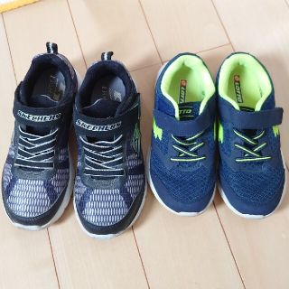 スケッチャーズ(SKECHERS)のお値下げ☆スケッチャーズ　光る靴　＆Lotto　スニーカー　二足セット(スニーカー)