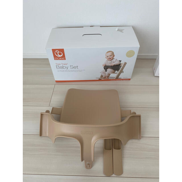 Stokke(ストッケ)のtripp trapp  baby set トリップトラップ　ベビーセット キッズ/ベビー/マタニティのキッズ/ベビー/マタニティ その他(その他)の商品写真