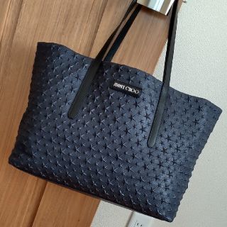 ジミーチュウ(JIMMY CHOO)の未使用に近い　ジミー チュウ　ピムリコ　スターエンボス(トートバッグ)