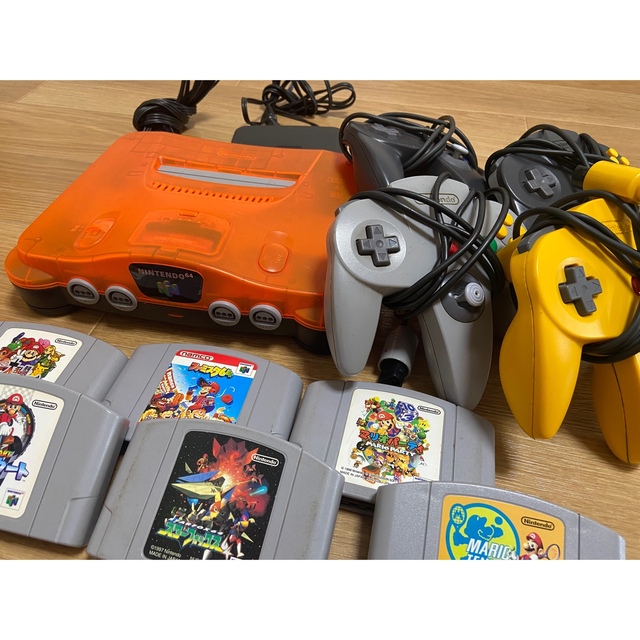 Nintendo 64 クリアオレンジ ホークス優勝記念限定カラー