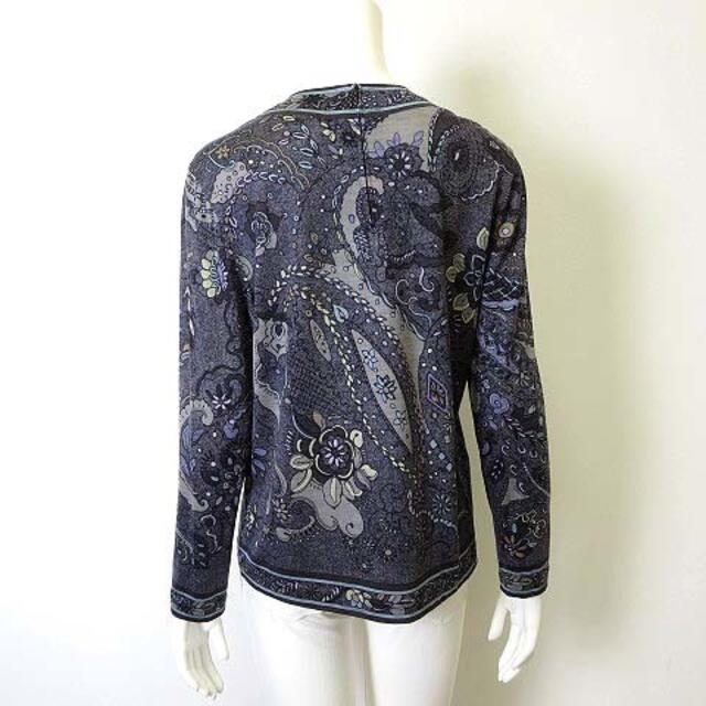 LEONARD - レオナール LEONARD カットソー ブラウス 長袖 ウール ... レオナール LEONARD カットソー ブラウス 長袖 ウール シルク LL