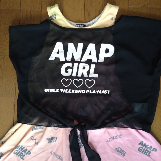 ANAP Kids(アナップキッズ)のアナップキッズ　グラデーション　ワンピース キッズ/ベビー/マタニティのキッズ服女の子用(90cm~)(ワンピース)の商品写真