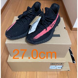 adidas - yeezy boost 350v2 core black red 27cm