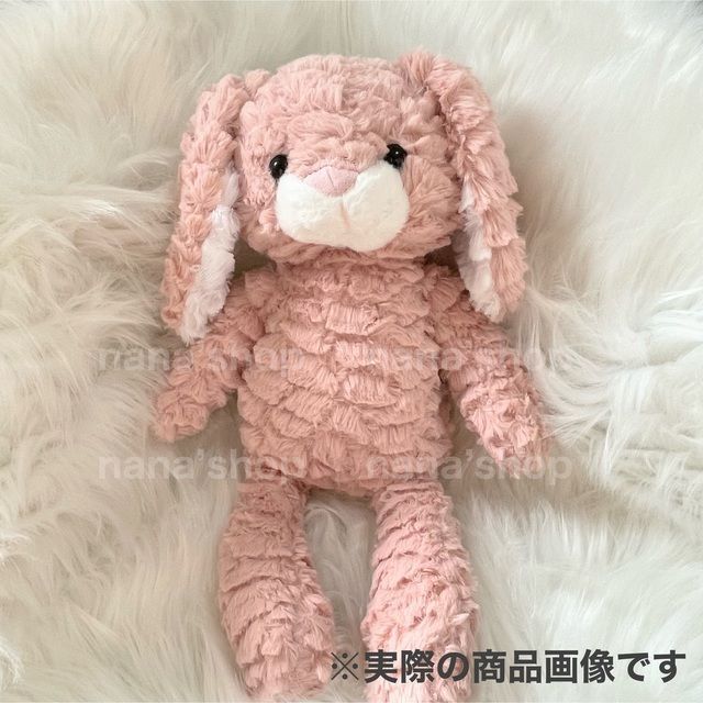 ピンクうさぎ♪ぬいぐるみ ニューボーンフォト ウサギ ベビー ファーストトイ 6