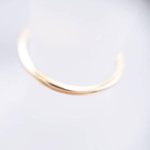 agete(アガット)のアガット agete ダイヤモンドリング　指輪　K10YG 0.03ct 7号 レディースのアクセサリー(リング(指輪))の商品写真