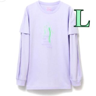 ソニー(SONY)の米津玄師　せきついさんTシャツ  パープル　L 脊椎がオパールになる頃(Tシャツ(長袖/七分))